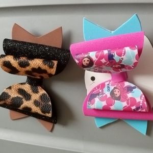 Girls bows handmade,custom keychains